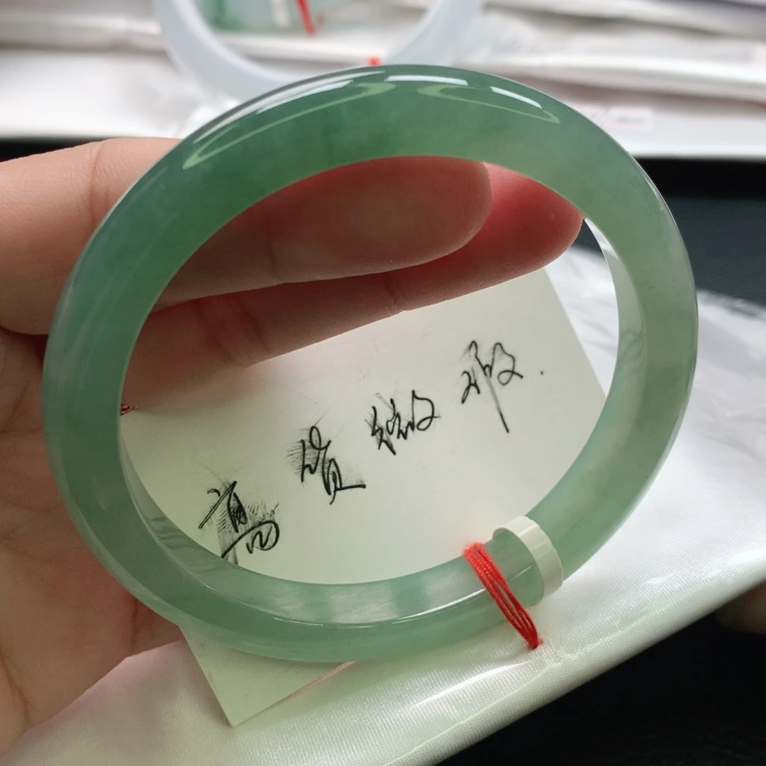 未镶嵌手镯翡翠缅甸58