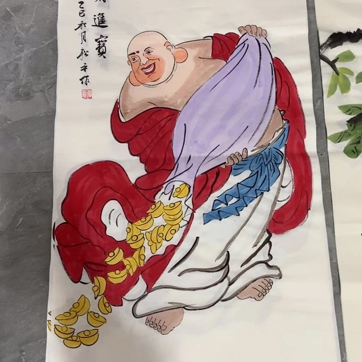 枕书斋 画心作品一幅