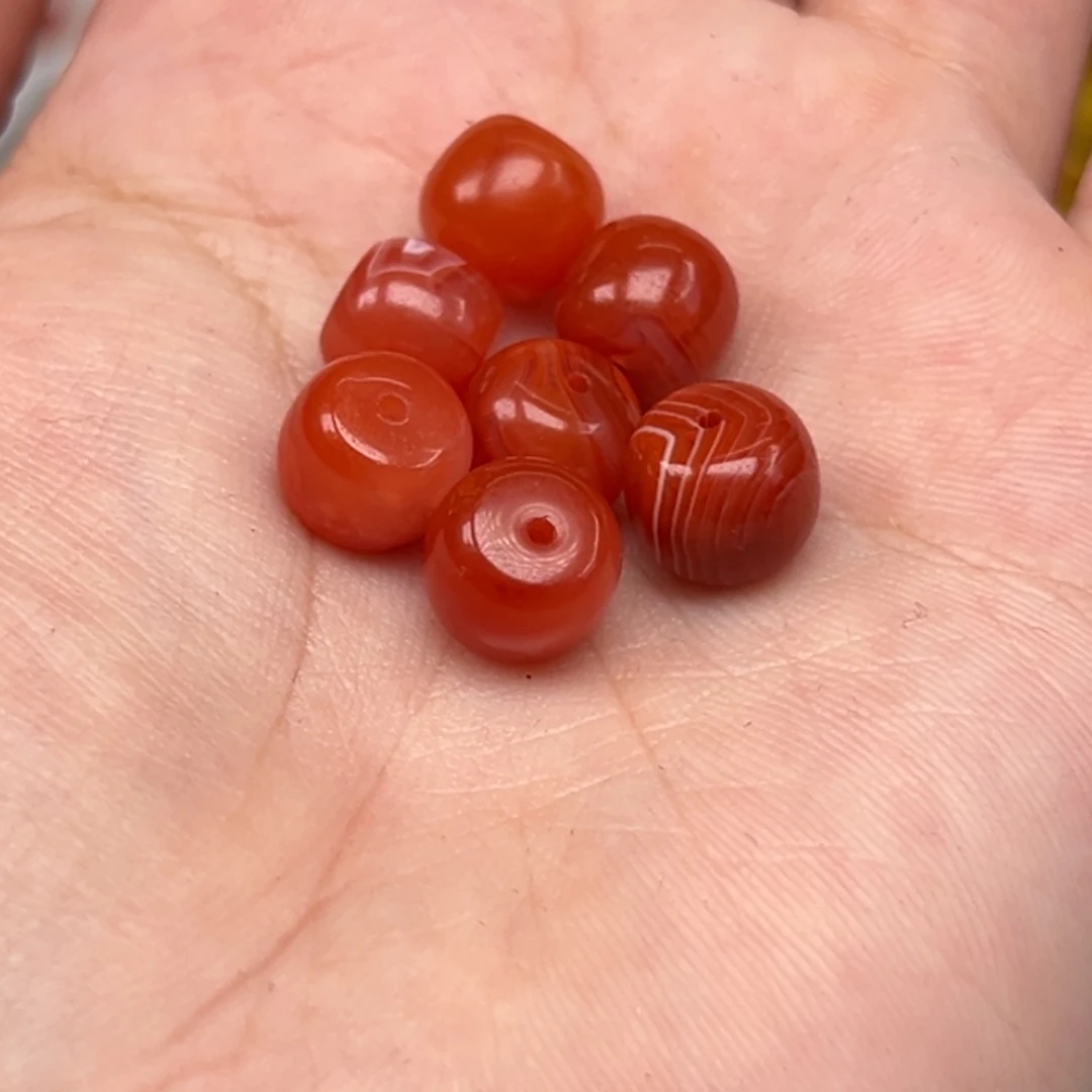 阳***暖南红玛瑙未镶嵌吊坠(不含链)