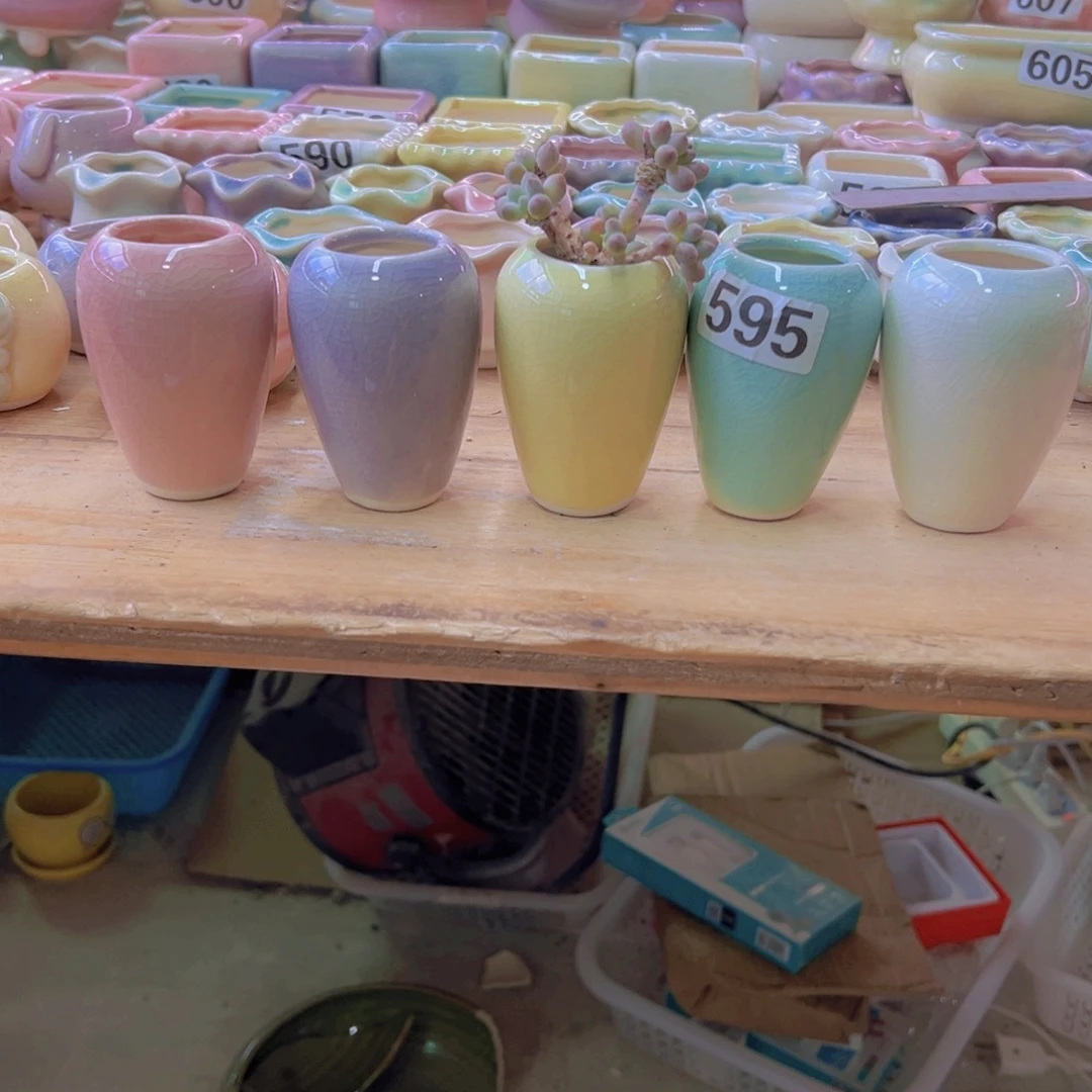 陶瓷花盆当场凑满12包邮