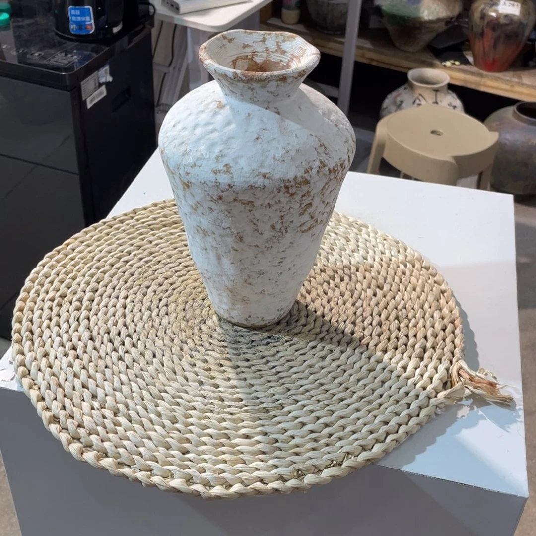 白泥花瓶景德镇陶瓷高度