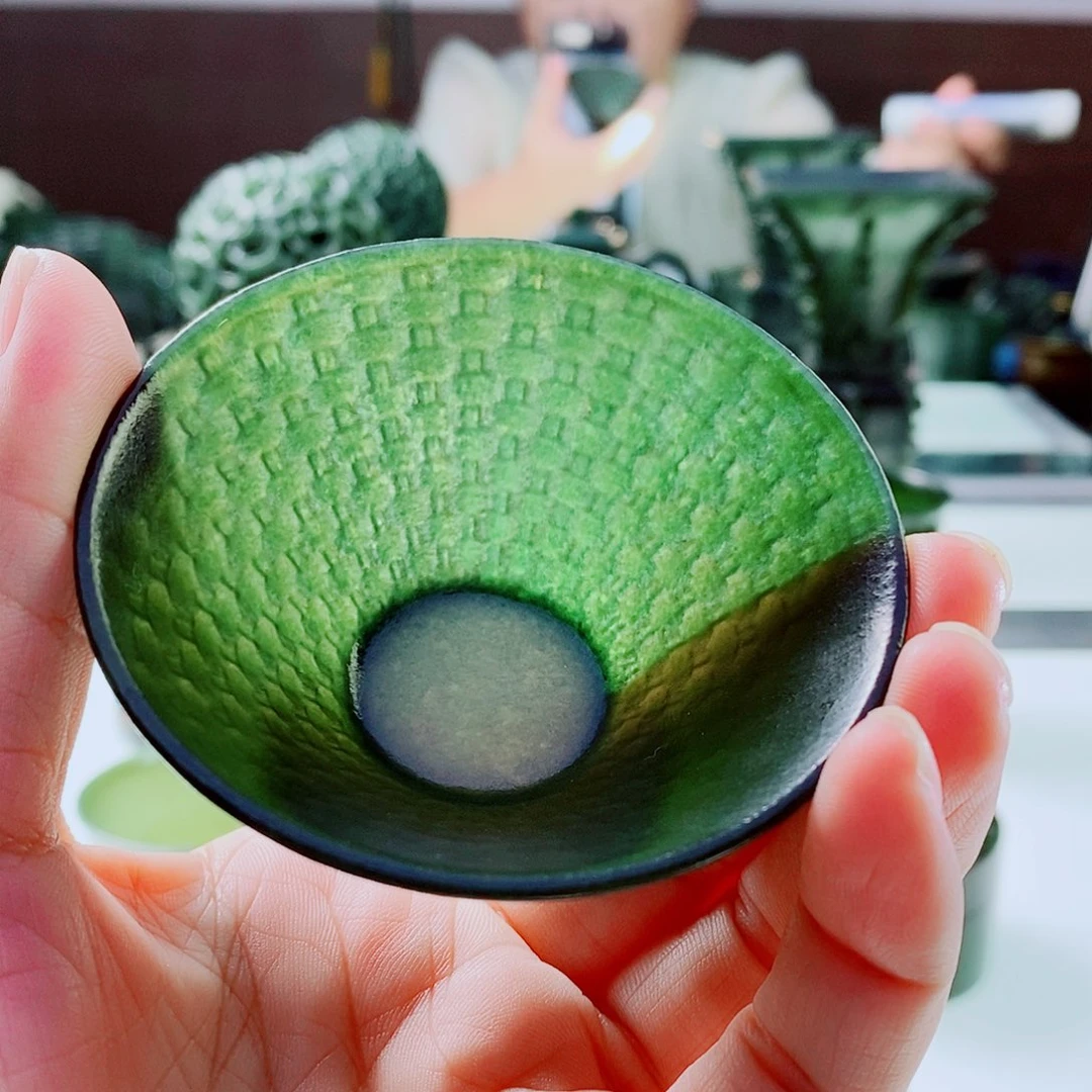 未镶嵌和田玉（青玉）摆件