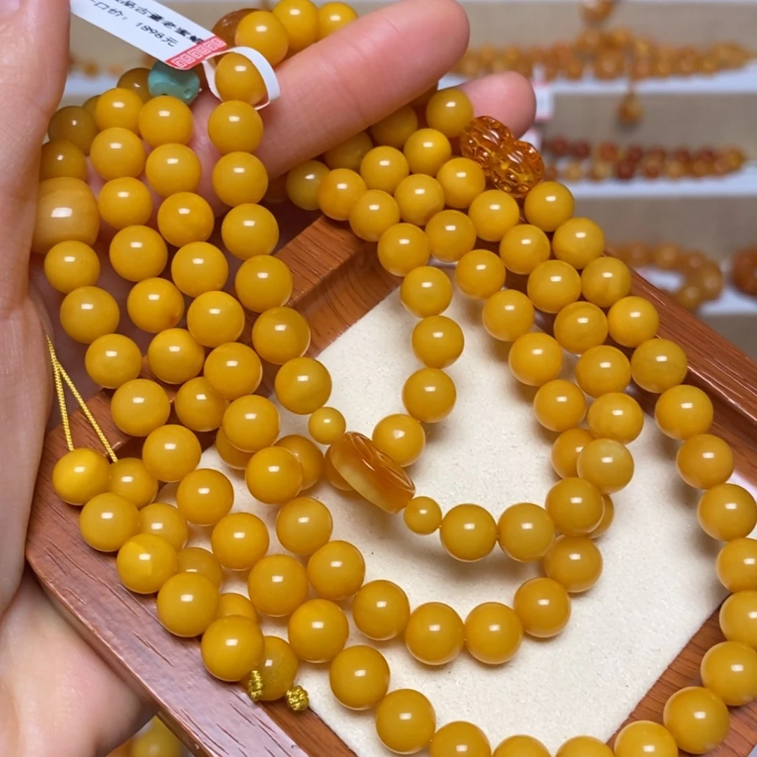 【闪购商品】未镶嵌颈饰蜜蜡项链