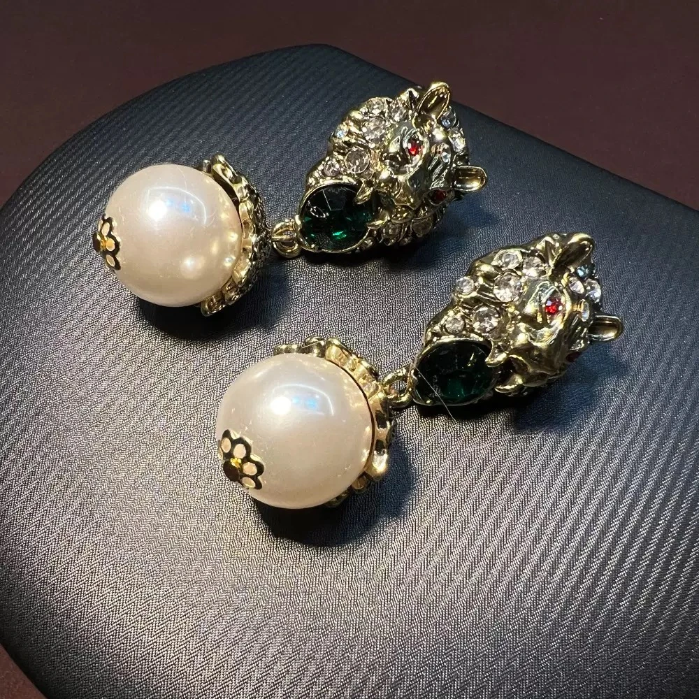 铜合金耳饰 【白垩纪】气质时尚百搭法式重工设计师-685