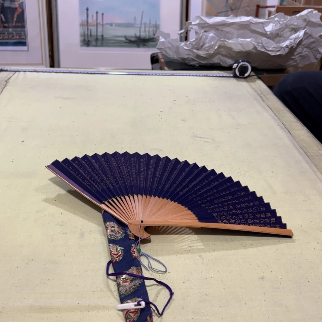 绘画植*屏风框画茶空间设计