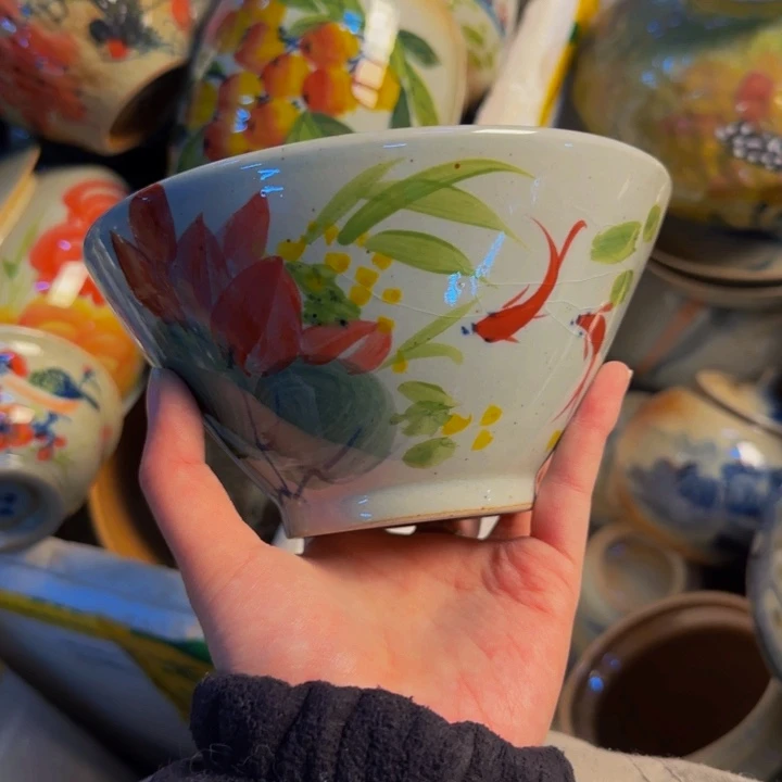 瓷片景德镇陶瓷手工手绘