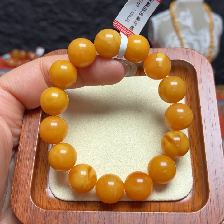 蜜蜡未镶嵌手链手串