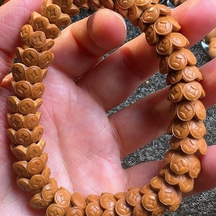 橄榄核吊坠橄榄金钱碗