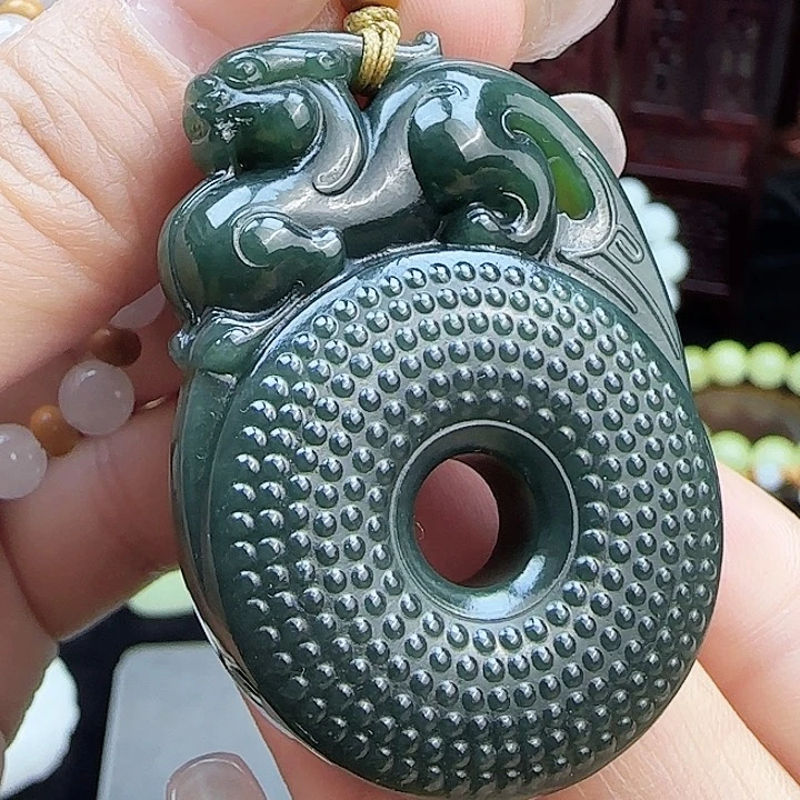 和田玉挂件未镶嵌定制发货