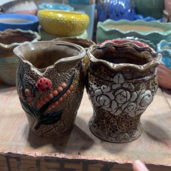 陶瓷花盆，凑9块包邮