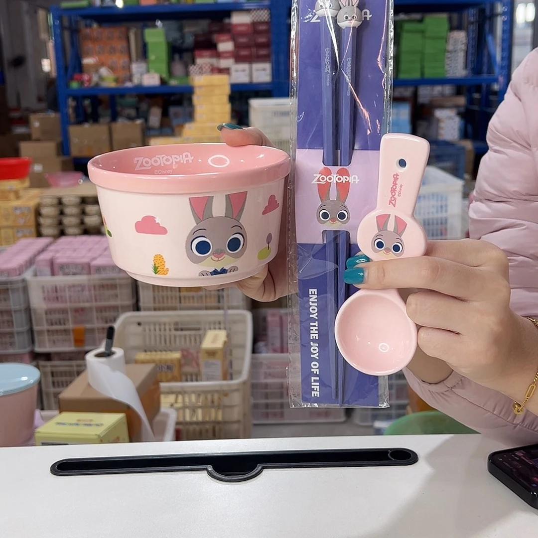 瓷304 加勺子加筷子陶瓷陶