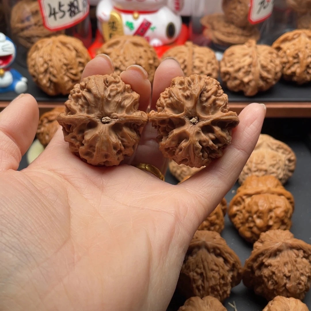 文玩核桃把件苹果园全品39