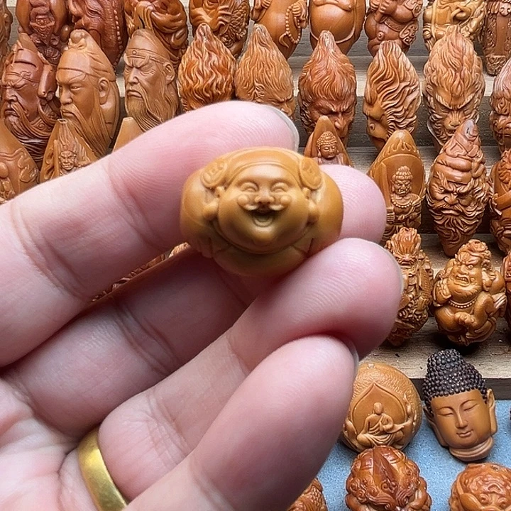 吊坠橄榄核20财神爷