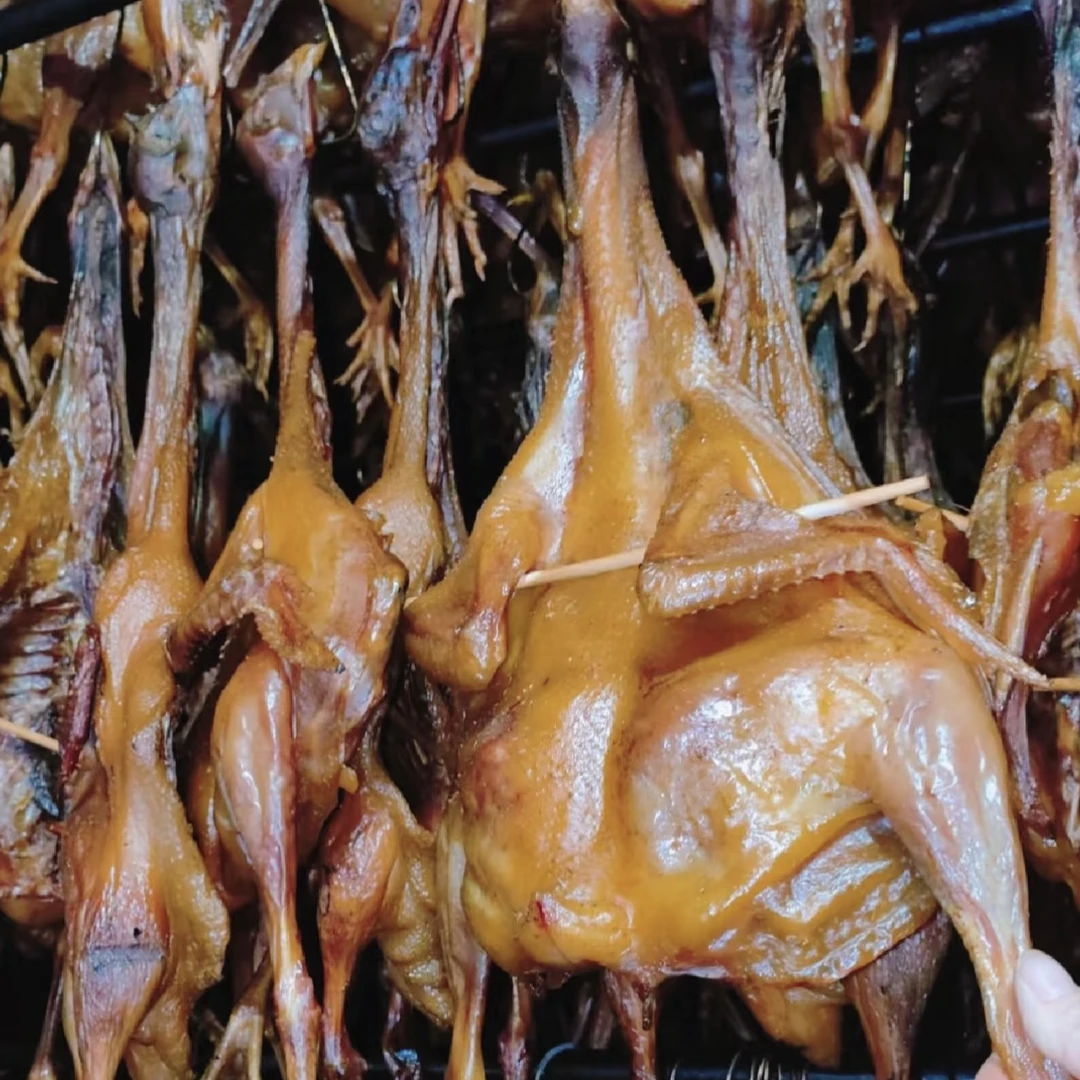 恩施高山  农家腊鸡（老母鸡熏制）2只装