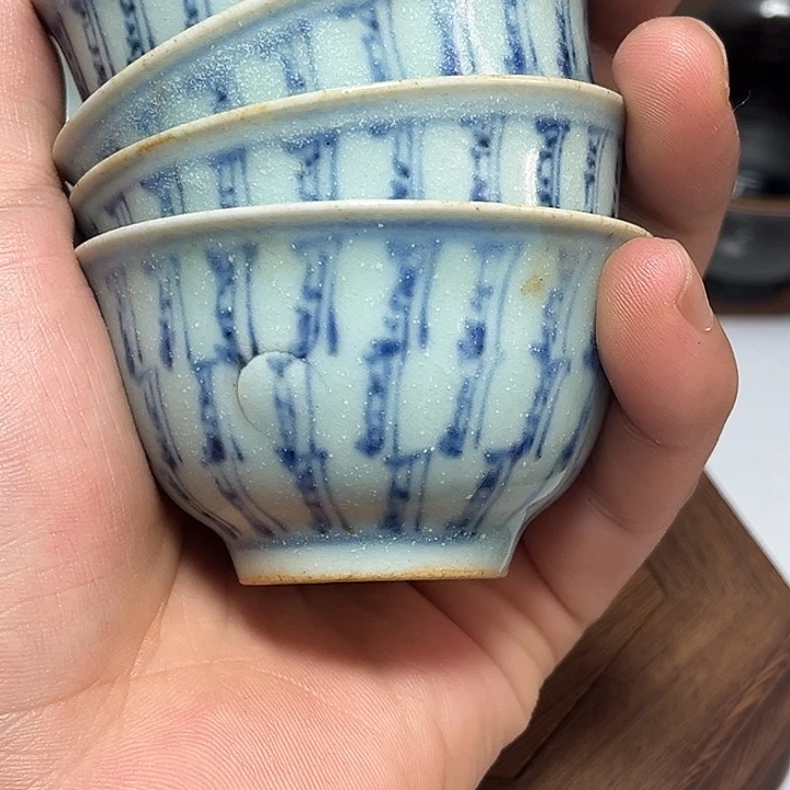 用***6万寿小杯子四个全品