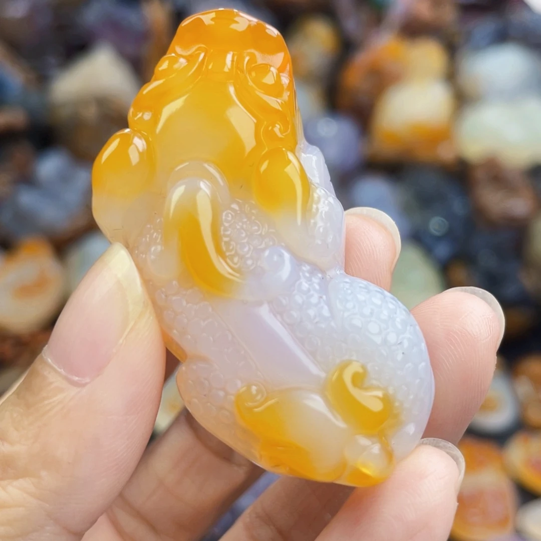 未镶嵌天然玛瑙/玉髓