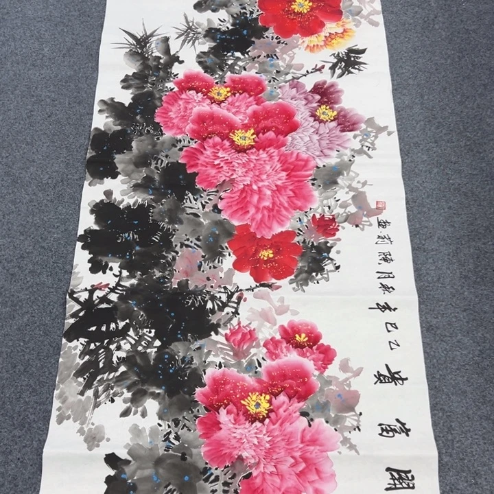 国画宣纸纯手绘字画