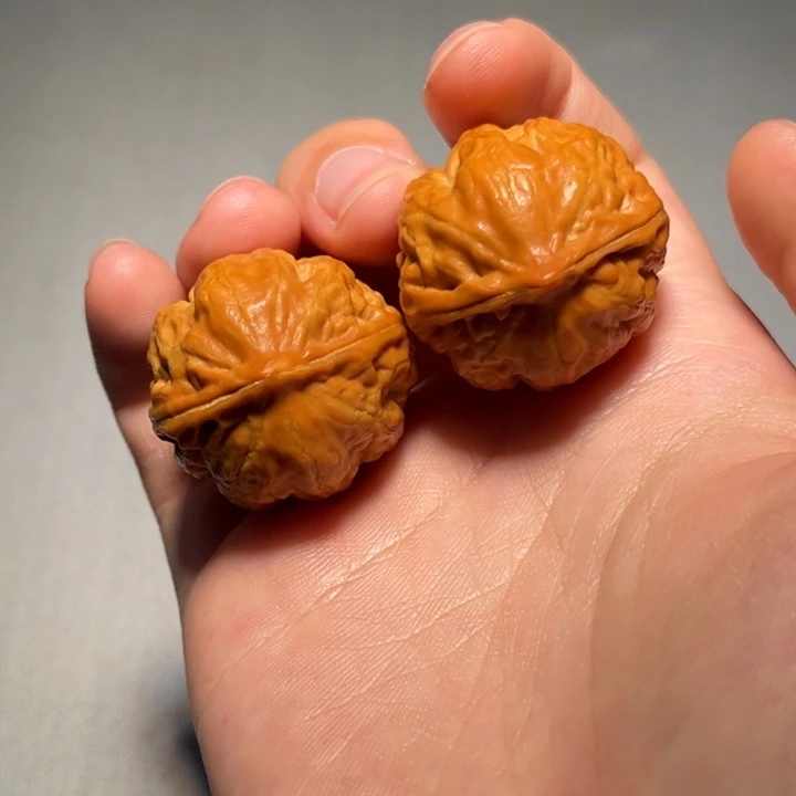文玩核桃把件莲花429
