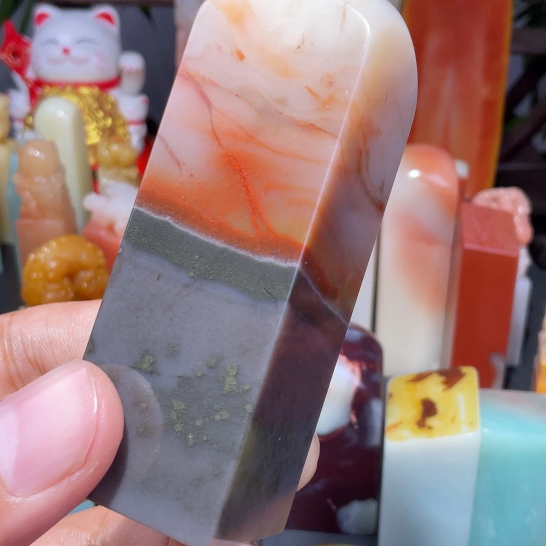 老挝石印石鹿*老挝石