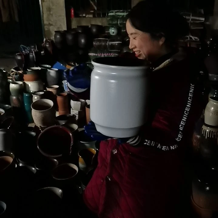 红陶口19高24瑕疵