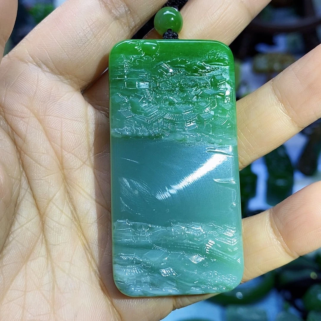 未镶嵌和田玉挂件