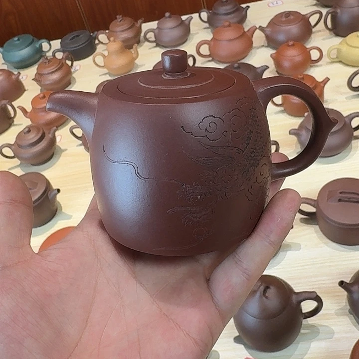 两***树茶壶紫砂宜兴紫砂茶壶