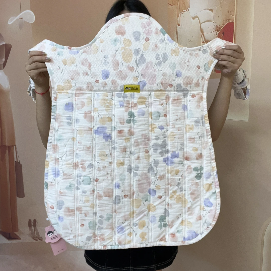 花开半夏婴儿宝宝背带背扇云贵川前抱后背透气全棉手工春秋被