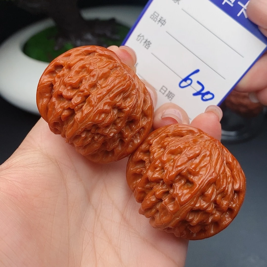 把件文玩核桃43山地磨盘620