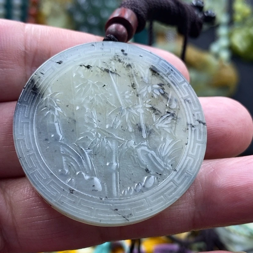 【闪购商品】未镶嵌岫玉吊坠