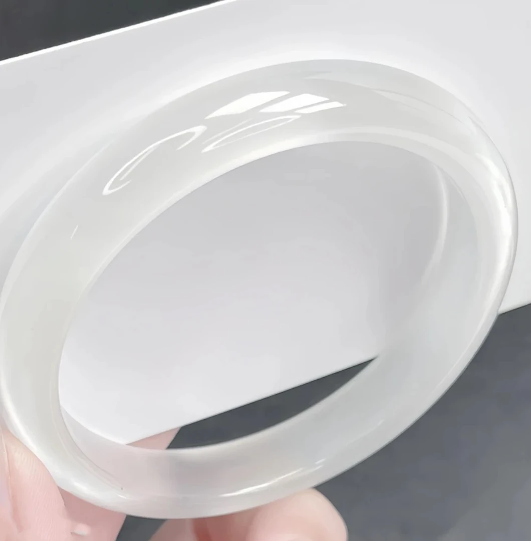 62圈口【白月光】冰透手镯