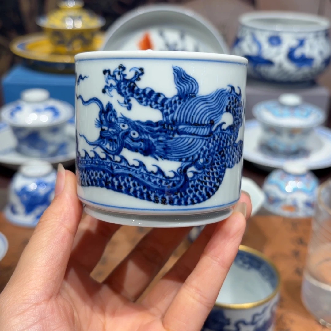 手工手绘陶瓷茶具