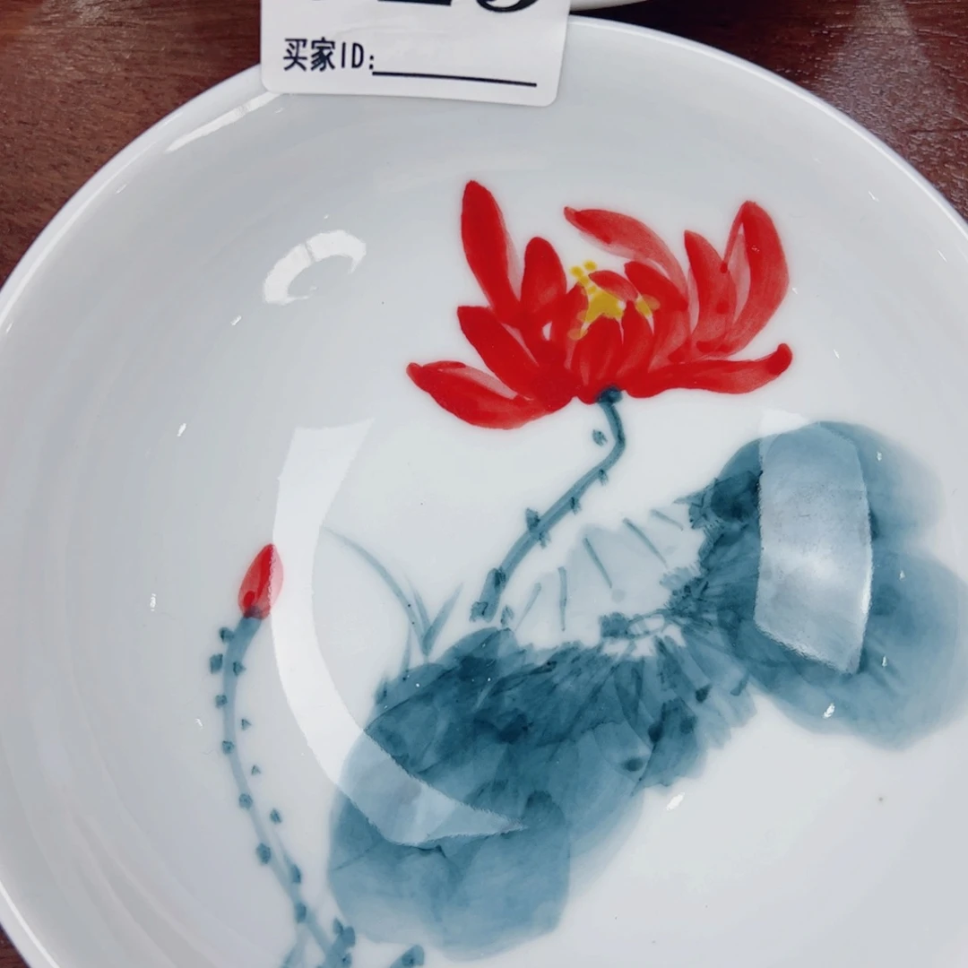 瓷片景德镇陶瓷手工手绘制作