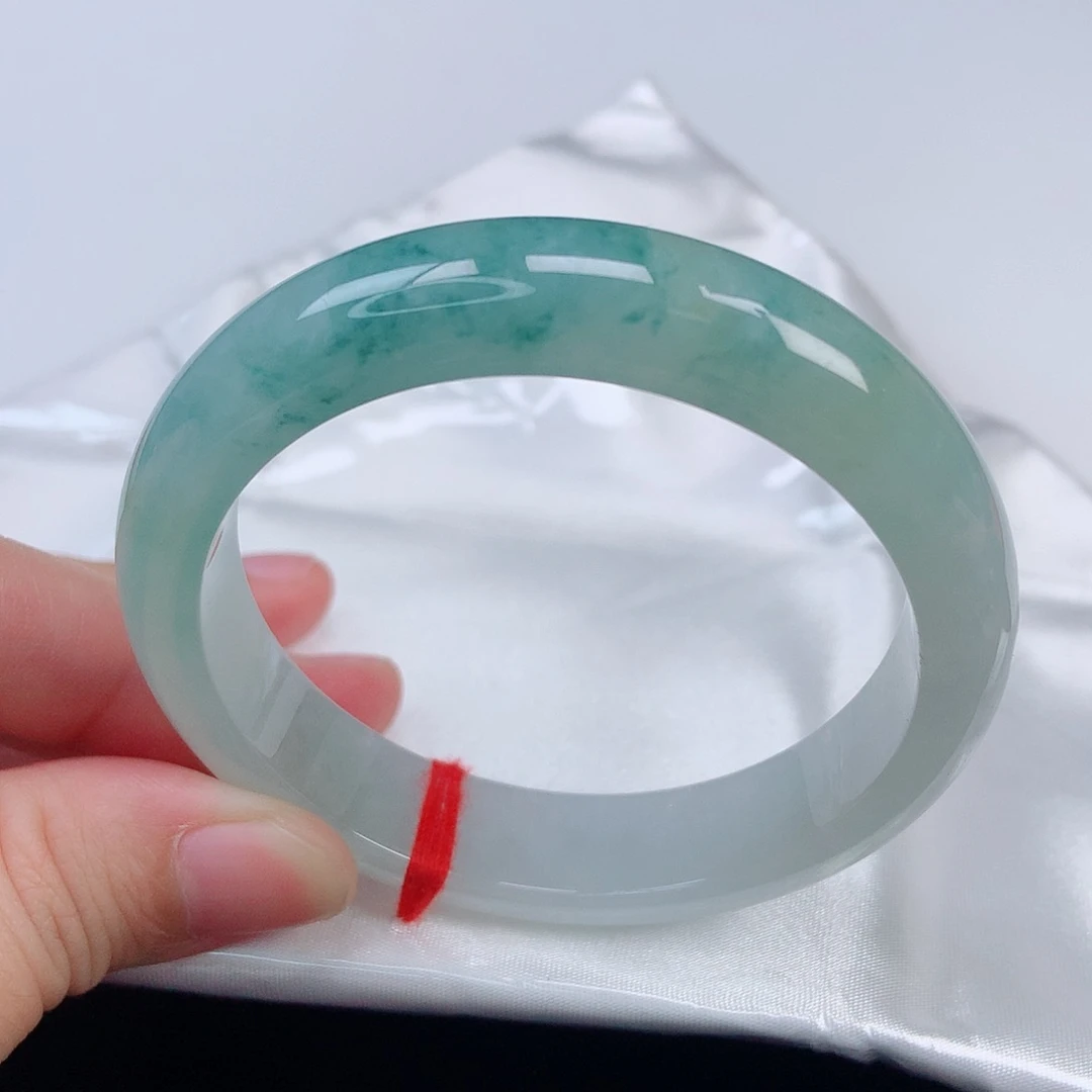 未镶嵌手镯翡翠54正圈