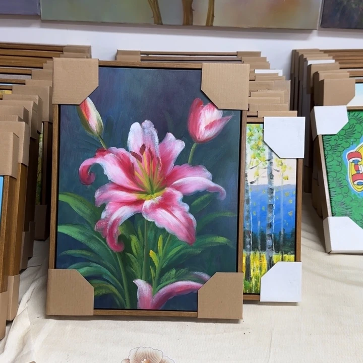 油画油画作品入选全国美展