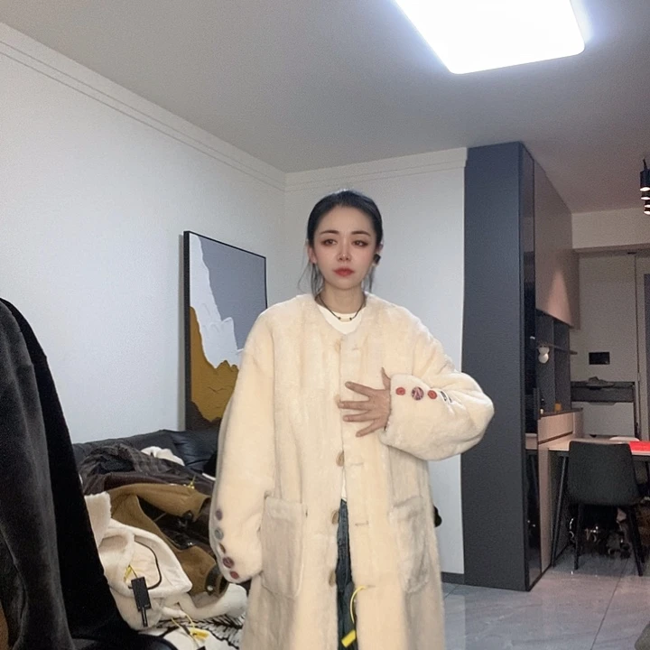 绵羊皮美丽奴皮毛一体M135斤内