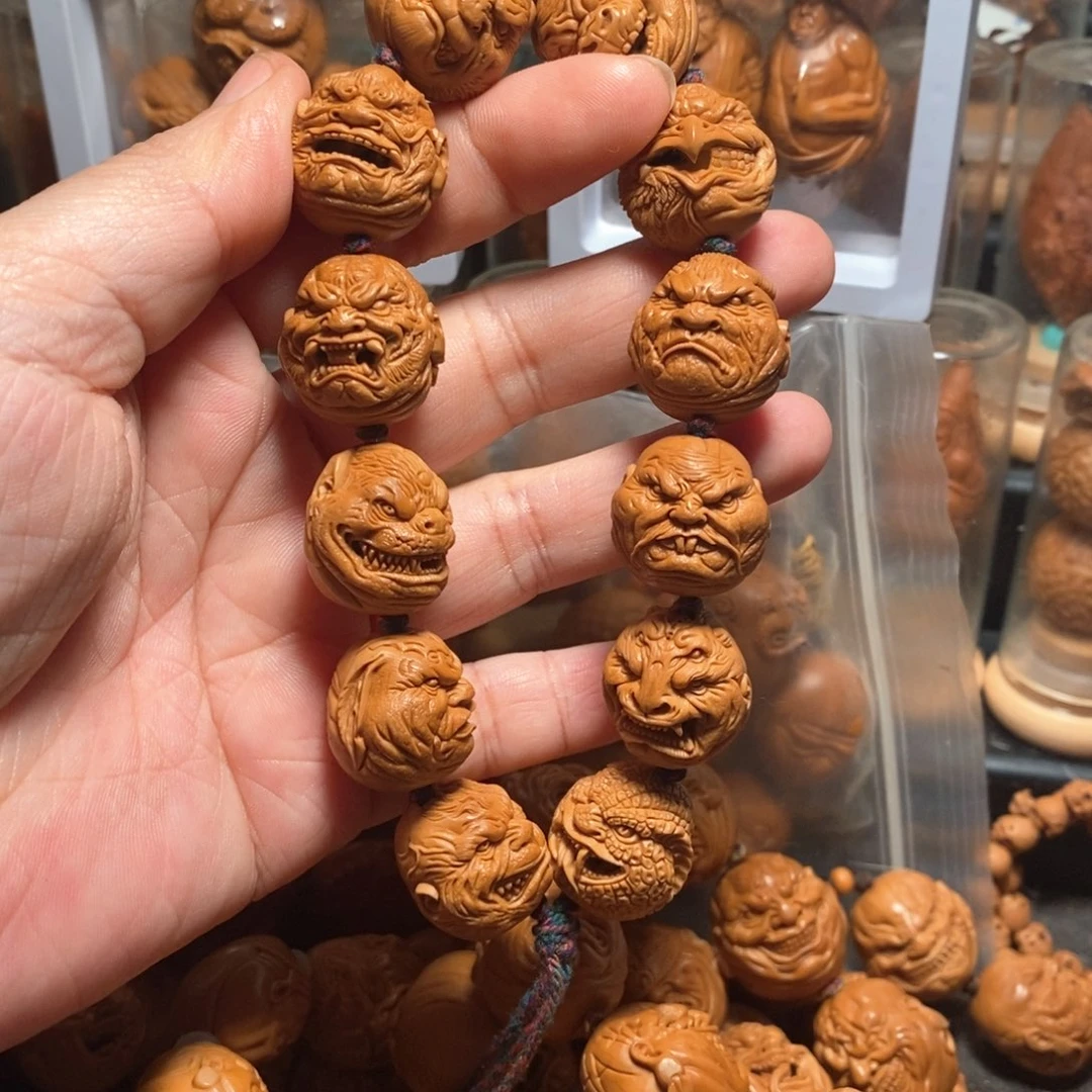 橄榄核手串/手链禹*十二生肖恶僧