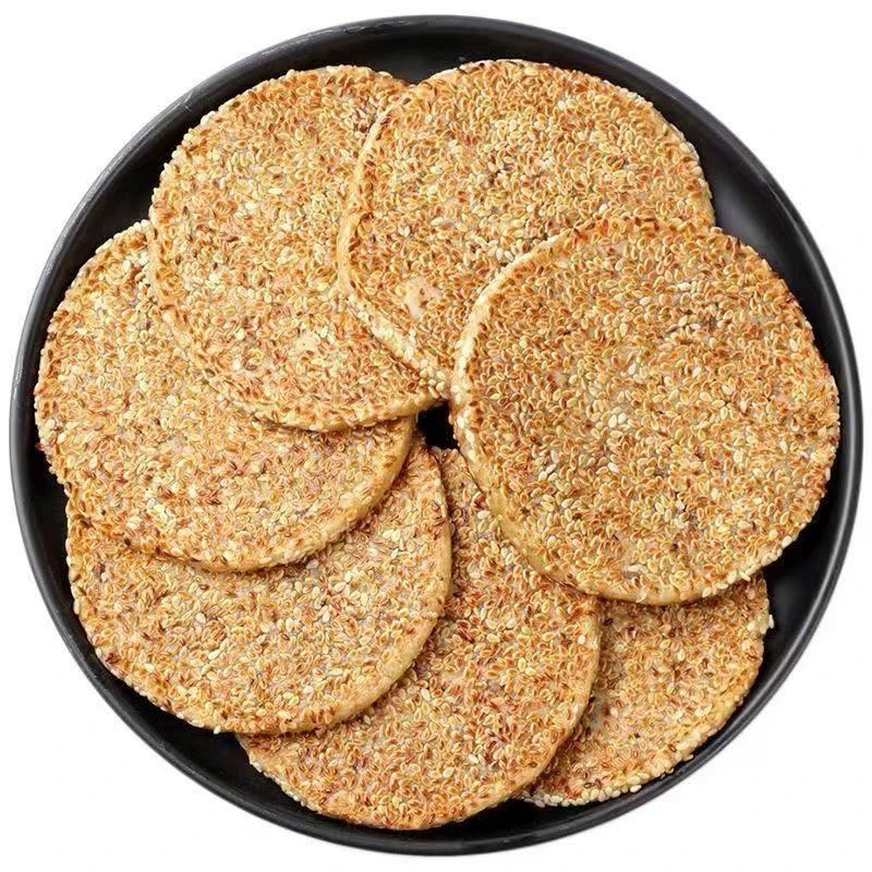 老冰薄月饼开州特产芝麻冰薄饼四川特产老式中秋冰糖月饼