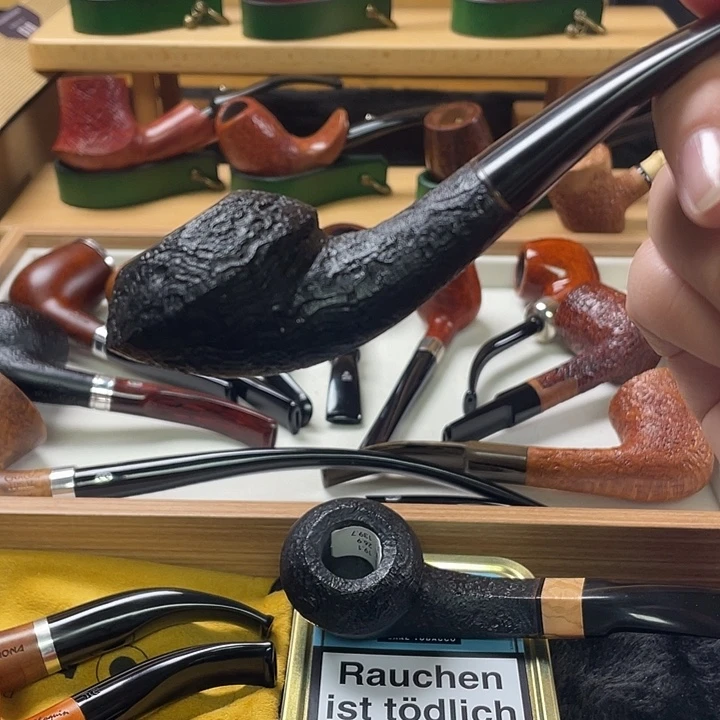 卢泳石楠木烟斗飞碟斗型