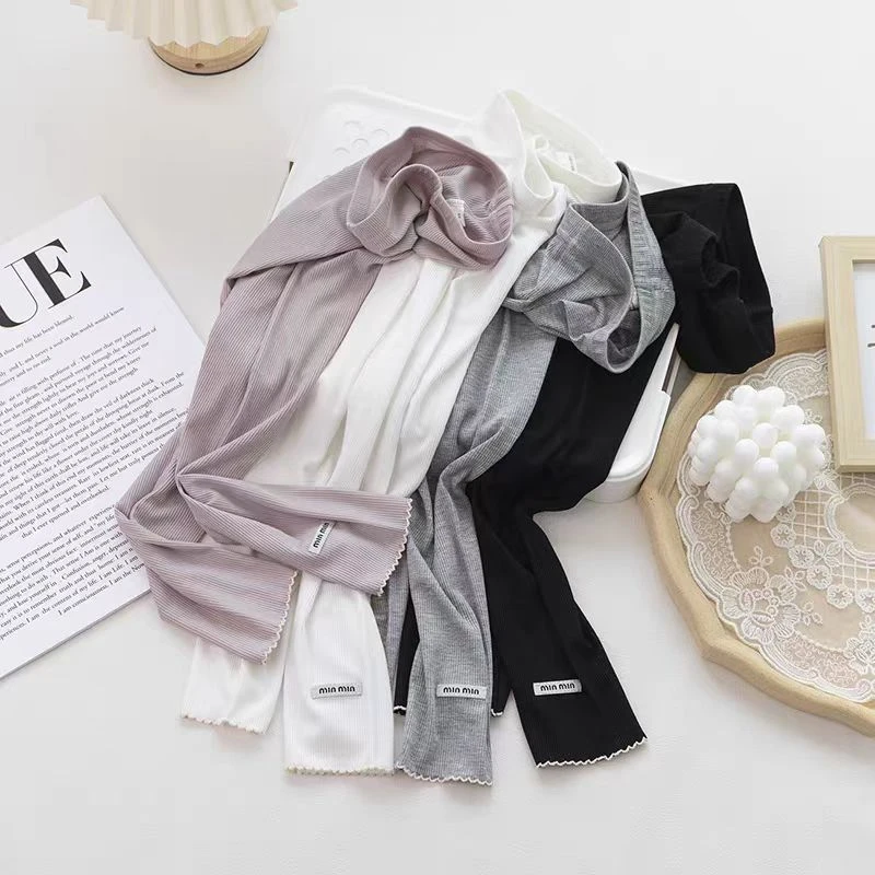 春秋女童打底裤薄款裤子外穿纯棉洋气白色2025新款弹力儿童休闲裤