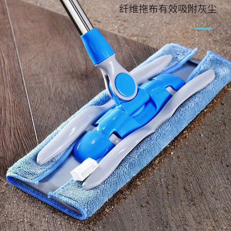 家益净平板拖把家用一拖净干湿两用懒人拖瓷砖地神器地拖拖布墩布