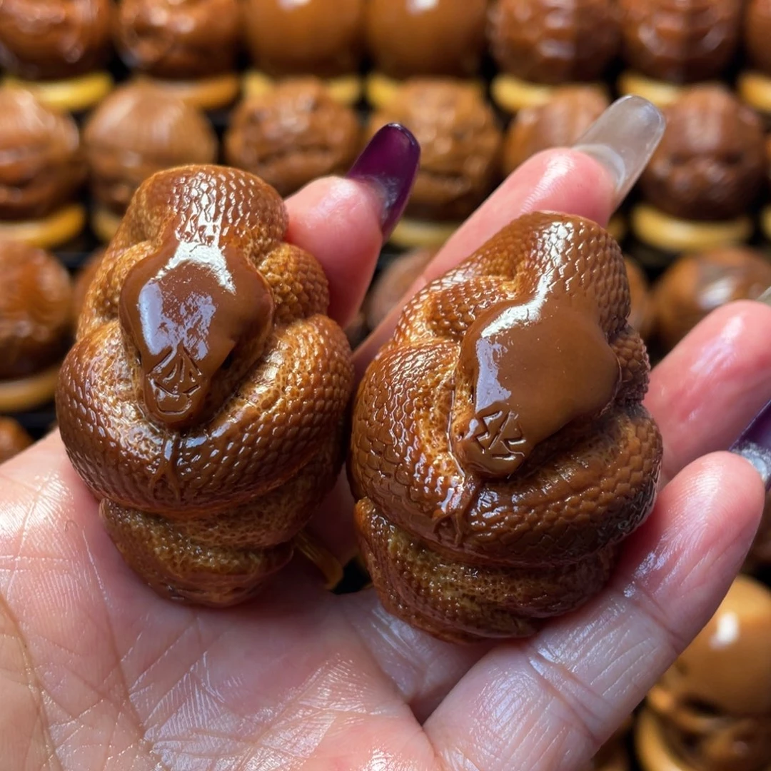 把件橄榄核橄榄球