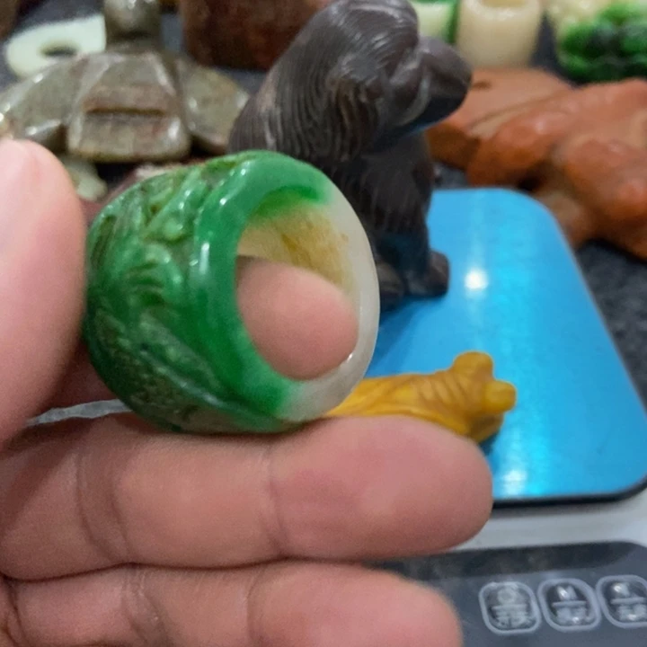 吊坠白玉菩提摆件