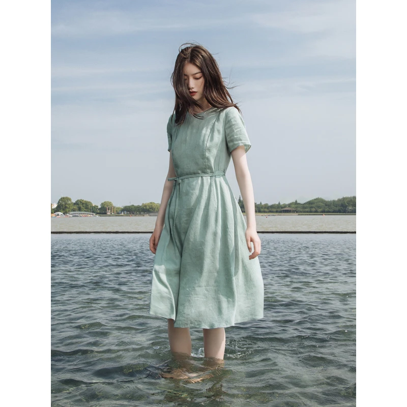 LANAFAY啦娜菲夏款轻薄连衣裙1X484