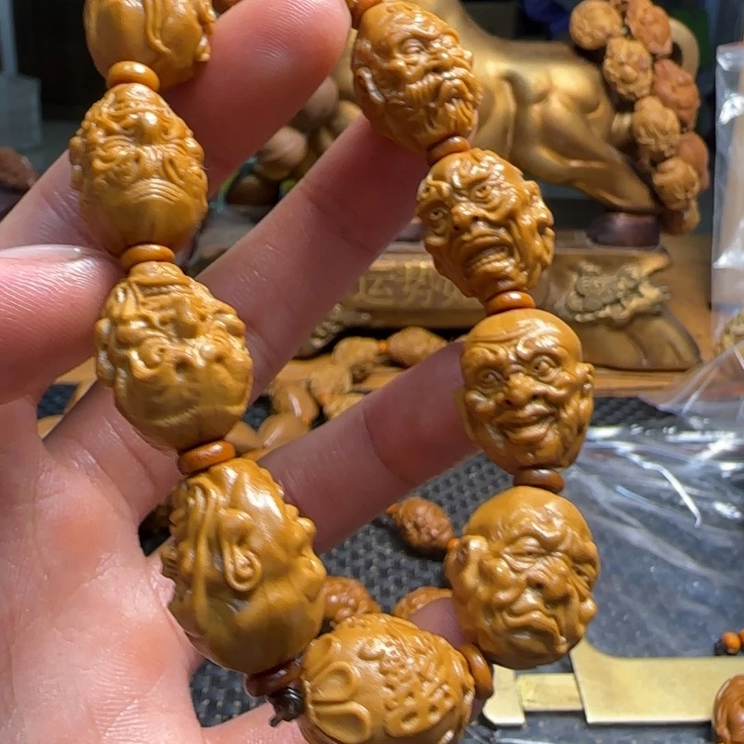 橄榄核手串/手链双面罗汉