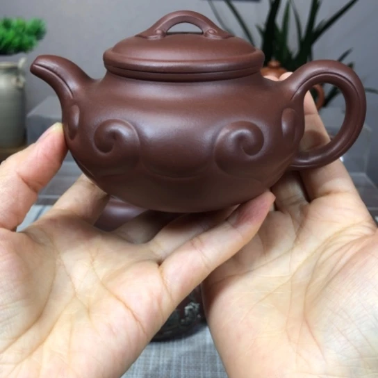 紫砂茶壶精品如意260cc