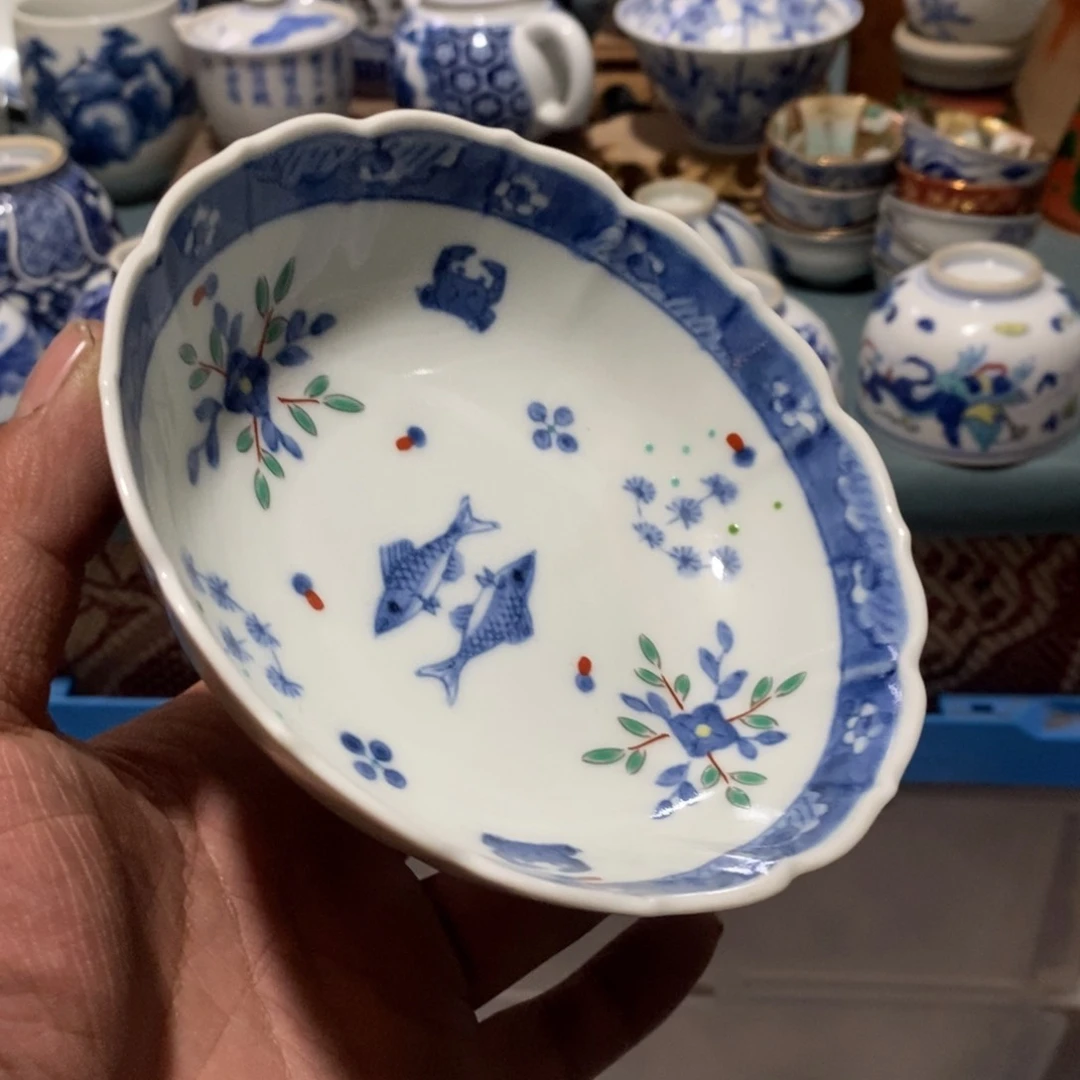 瓷片舶来瓷器满28包邮当日凑单