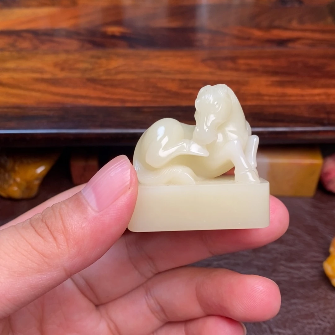 油***清寿山石收藏作品石