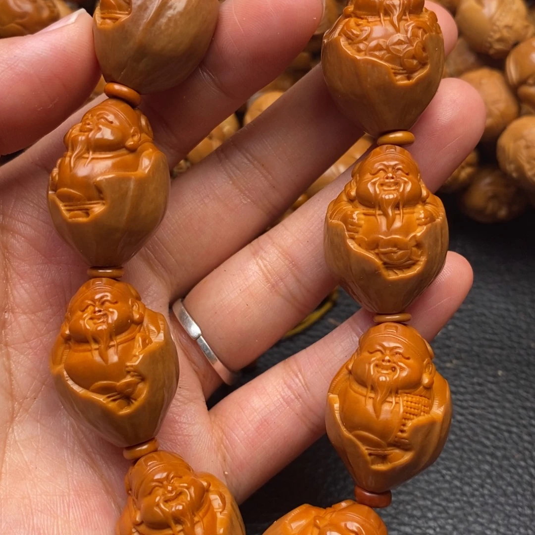 手串橄榄核包衣财神2.0