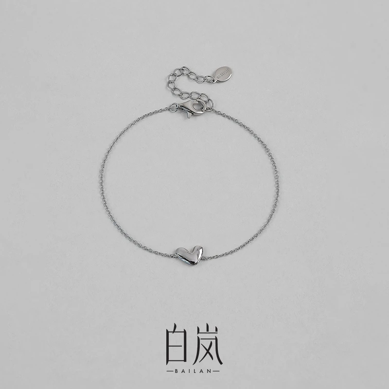 925银手链 【直播秒杀】小爱心手链