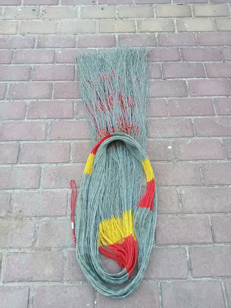 纯手工大力马二指眼3.5米高7斤单扣铅坠四编一开到顶下水不退。